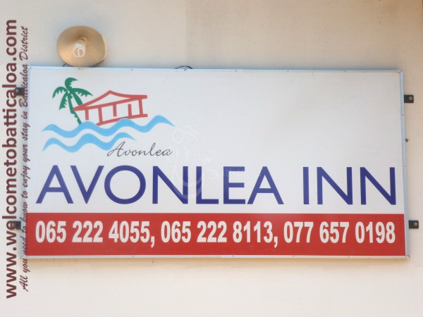 Avonlea Inn 00 - Welcome to Batticaloa