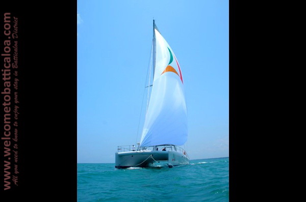 Sail Lanka Charter 07  - Water Sports Passikudah - Sailing Boat - Welcome to Batticaloa