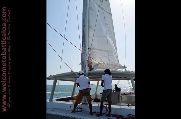 Sail Lanka Charter 19  - Water Sports Passikudah - Sailing Boat - Welcome to Batticaloa