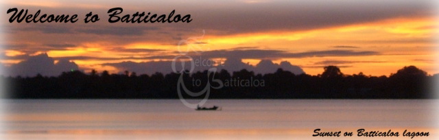 25 - sunset on batticaloa lagoon